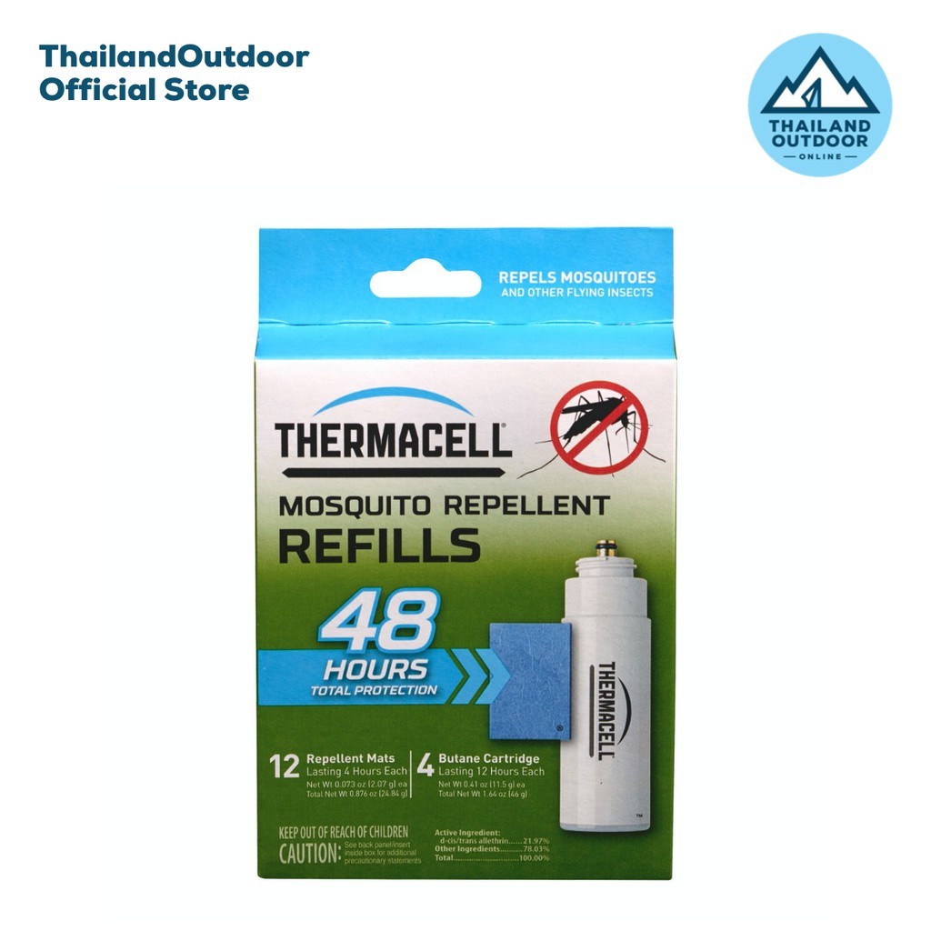 Thermacell แผ่น Refill รุ่น R-4 Refill (with Gas) สำหรับ MR300 และ Halo Mini